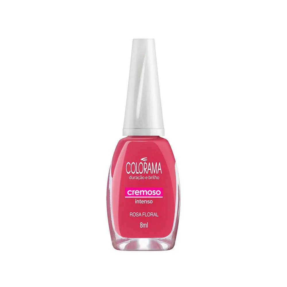 Esmalte Colorama Cremoso Rosa Floral