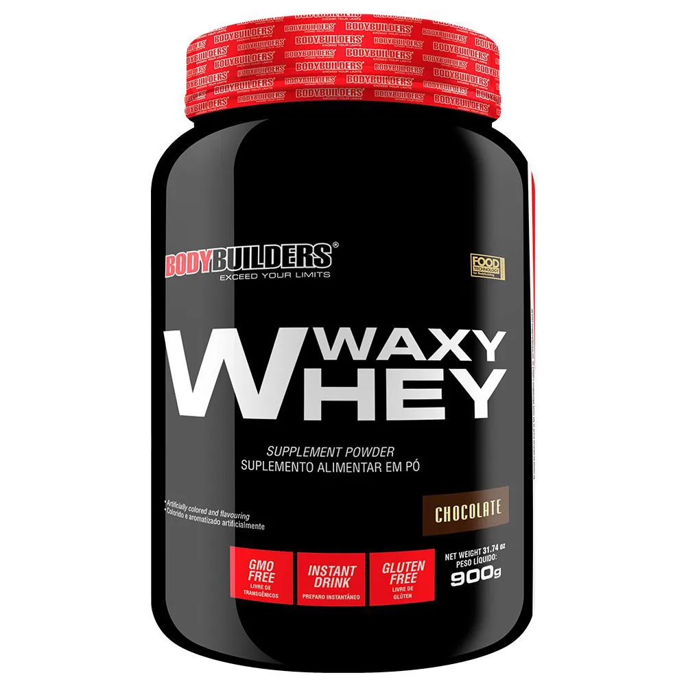Whey Protein Waxy Whey Pote 900g - Suplemento para Definição e Performance - Bodybuilders Baunilha