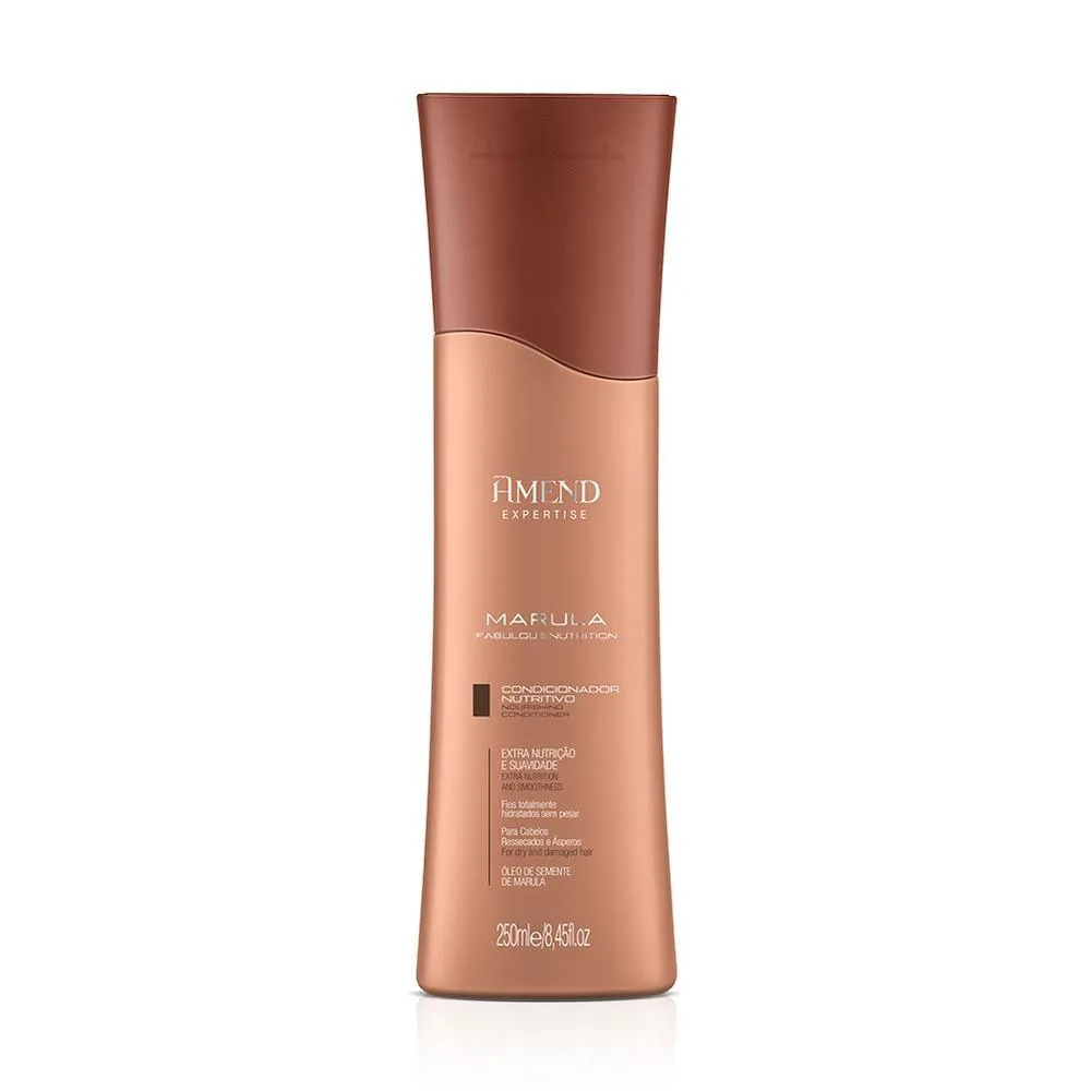 Condicionador Amend Marula Fabulous Nutrition Hidratação Profunda 250ml