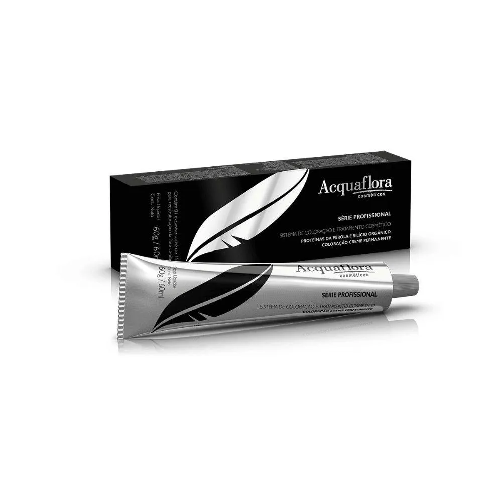 Coloração Creme Permanente Acquaflora 12.11 Louro Especial Acinzentado Intenso 60gr
