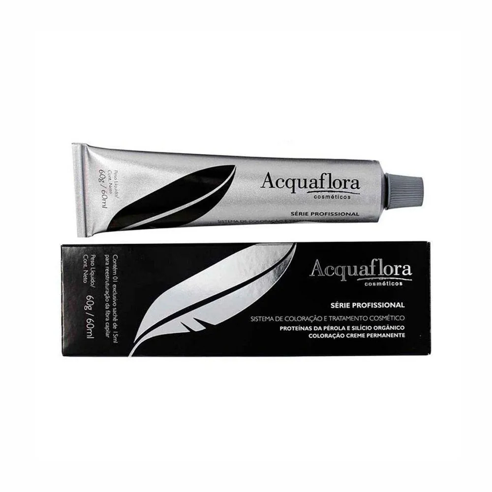 Tintura Acquaflora 7.7 Louro Natural Marrom
