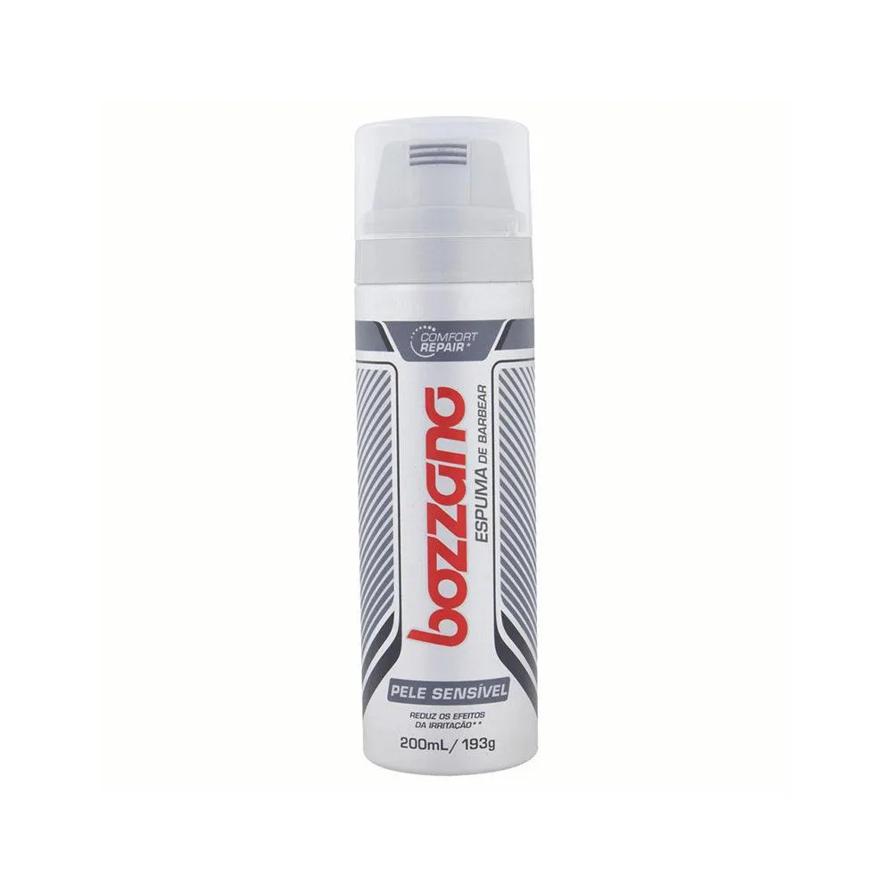 Espuma Barbear Bozzano Pele Sensível 190G