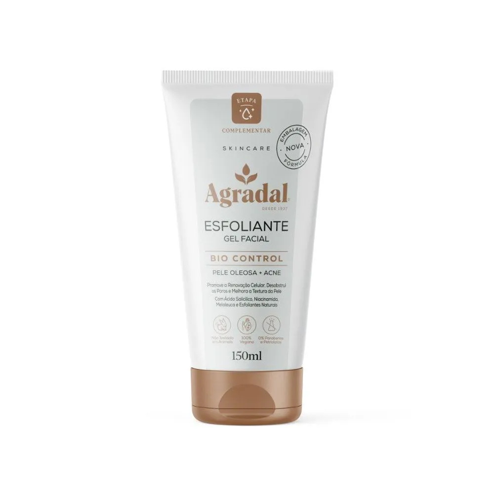 Esfoliante Gel Facial Agradal Bio Control 150ml