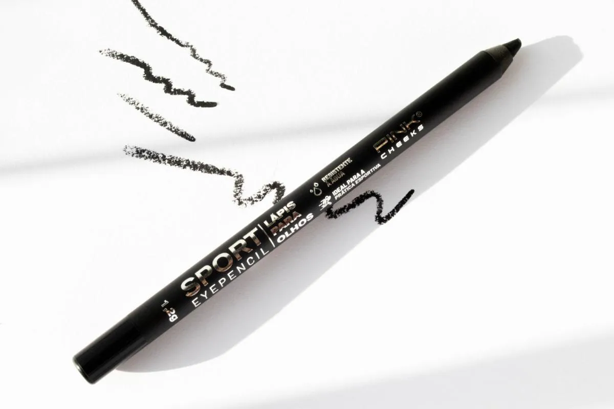 Lápis De Olhos Sport Eyepencil Preto 1,2g - Pink Cheeks