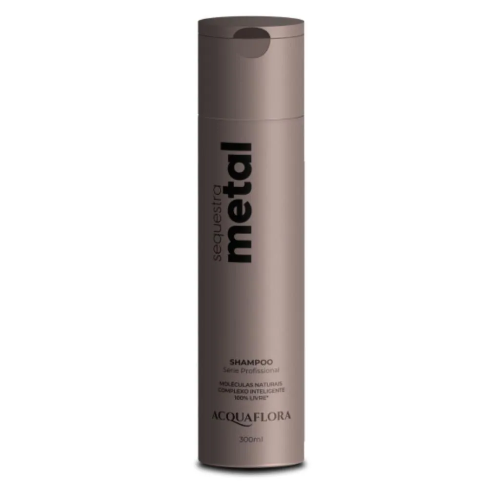 Shampoo Acquaflora Sequestra Metal Purificante Antiresíduos 300ml