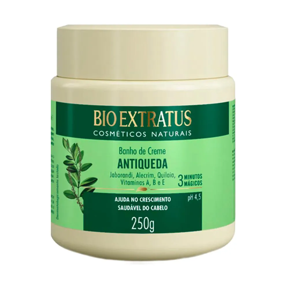 Banho de Creme Bio Extratus Jaborandi Antiqueda 250g Nf