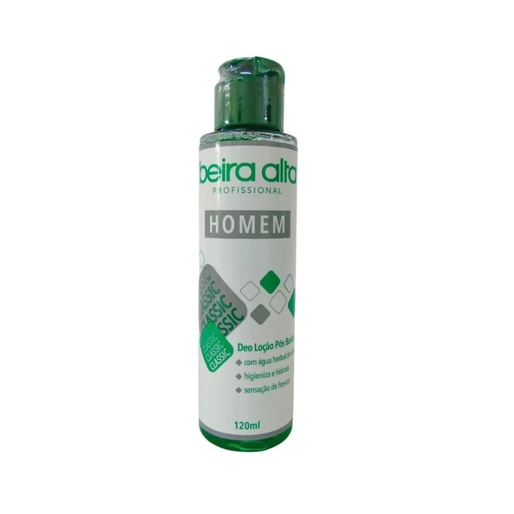 Deo Loção Após Barba Beira Alta Homem Classic 120ml