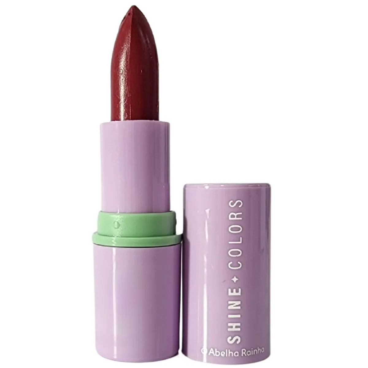 Batom Brilho Intenso Camurça Fps 15 Shine Colors Abelha Rainha 3,7g