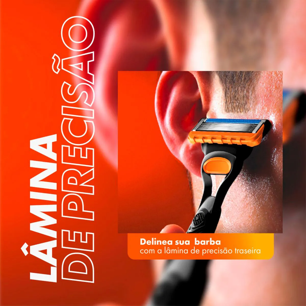 Carga para Aparelho de Barbear Gillette Fusion 5 com 2 unidades