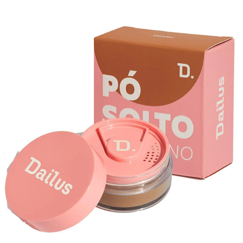 Pó Solto Ultrafino Dailus Escuro 15g
