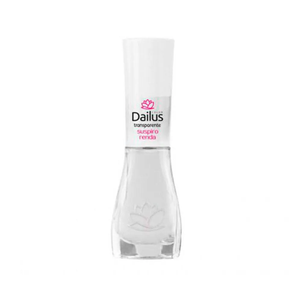 Esmalte Dailus Transparente Queridinhos Suspiro Renda