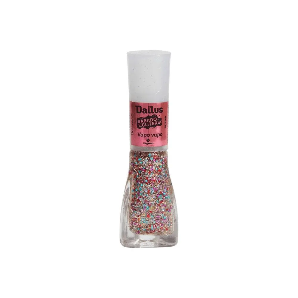 Esmalte Dailus Babado e Gliteria Vapo Vapo