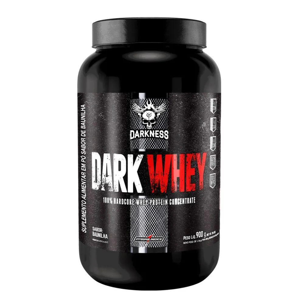 Whey Protein Darkness Dark Whey Baunilha 1,2kg