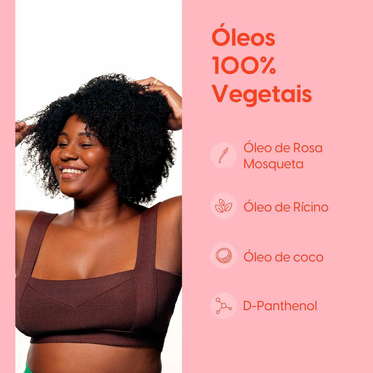 Blend Capilar Rosa Mosqueta Negra Rosa 100ml