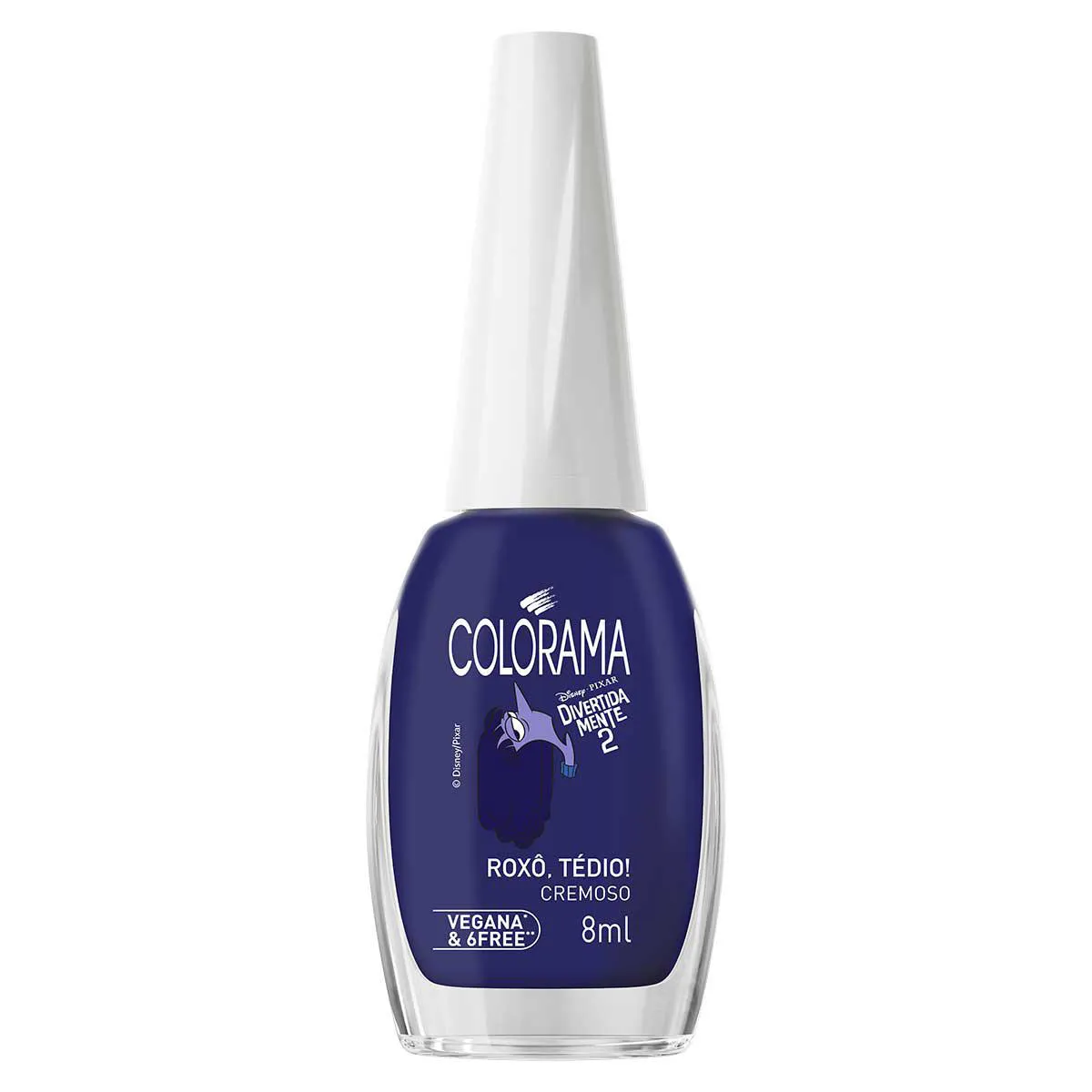 Esmalte Cremoso Colorama Divertidamente 8ml - Roxo Tédio
