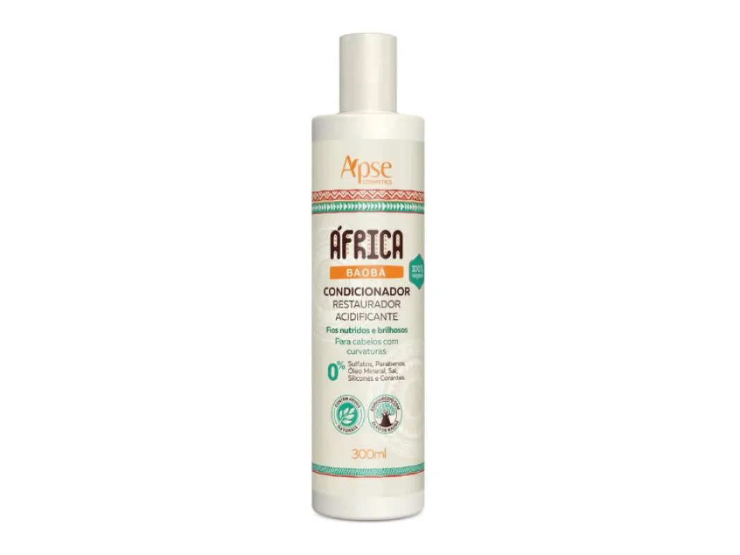 Condicionador Apse Restaurador Acidificante Baobá África 300ml