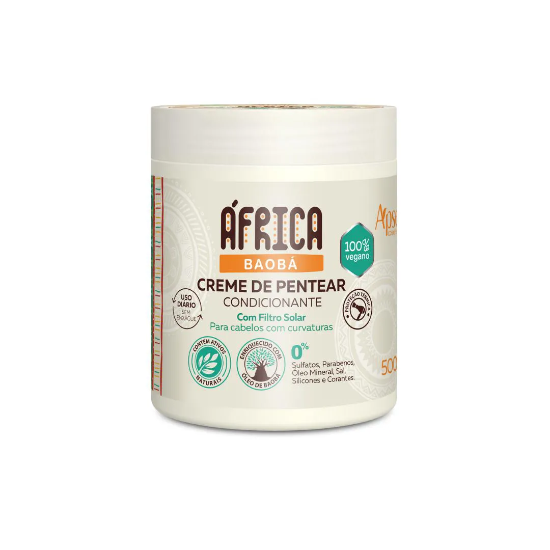 Creme de Pentear Apse Condicionante Baobá África 500g