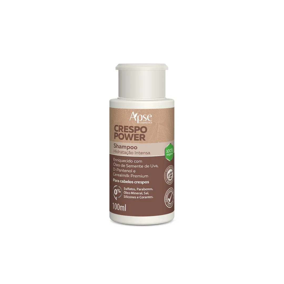 Shampoo Crespo Power 100Ml - Apse