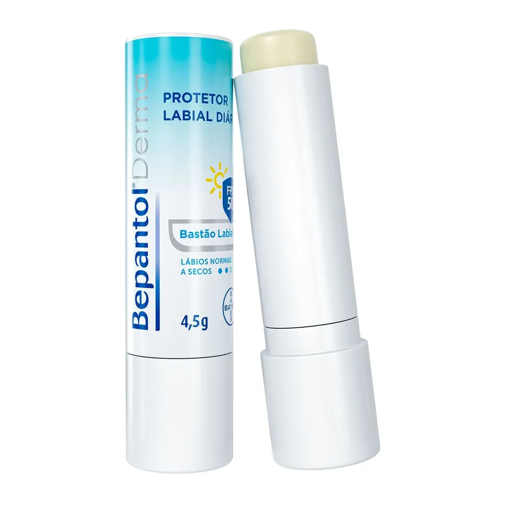Protetor Labial Em Bastão Fps 50 Bepantol Derma 4,5g
