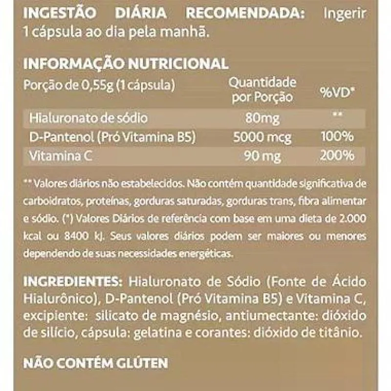 Kit 2x Dermup Supreme D Pantenol e Ácido Hialurônico C 30 Cáps Maxinutri