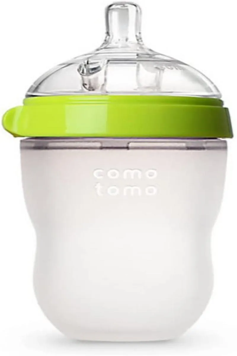 Mamadeira Comotomo Verde 250ml 3m+