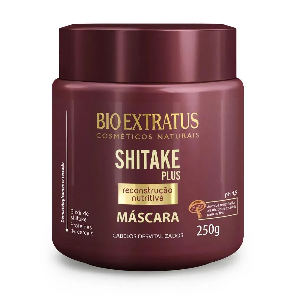 Mascara Limpeza Nutritiva Shitake 250 G Bio Extratus