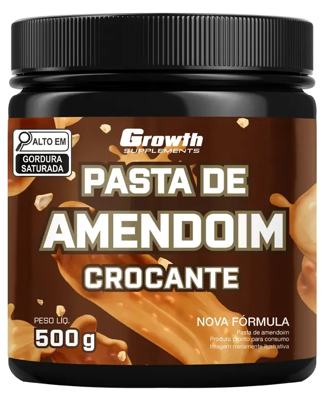 Pasta De Amendoim Crocante 500g