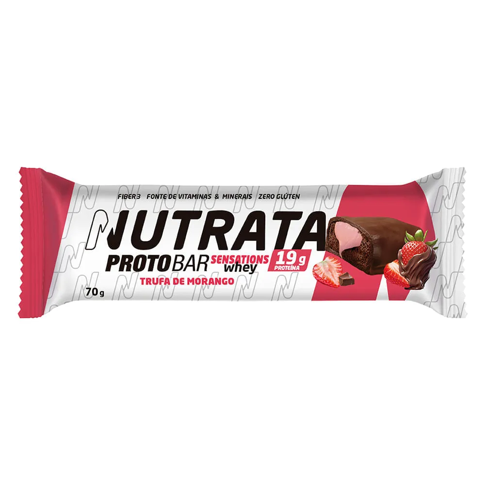 Barra De Proteína Nutrata Protobar Sensations Whey 70g
