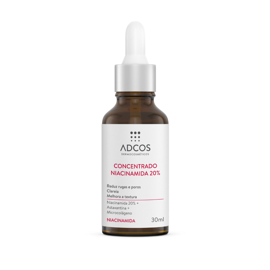 Sérum Facial Adcos Niacinamida 20% com Astaxantina 30ml