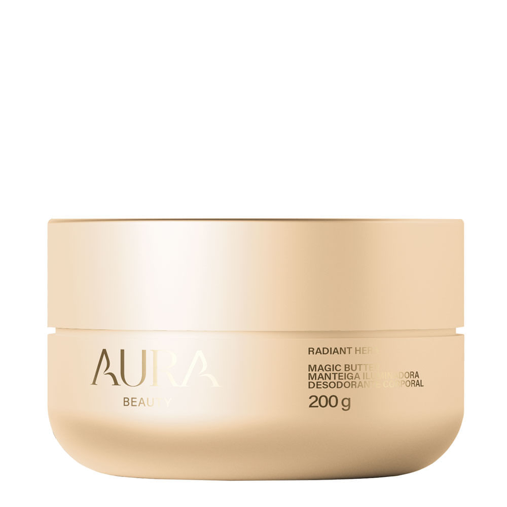 Aura Beauty Magic Butter Radiant Hera - Manteiga Iluminadora 200g