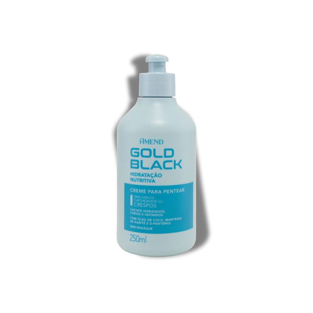 Amend - Gold Black Definidor de Cachos - Creme para Pentear - 250ml