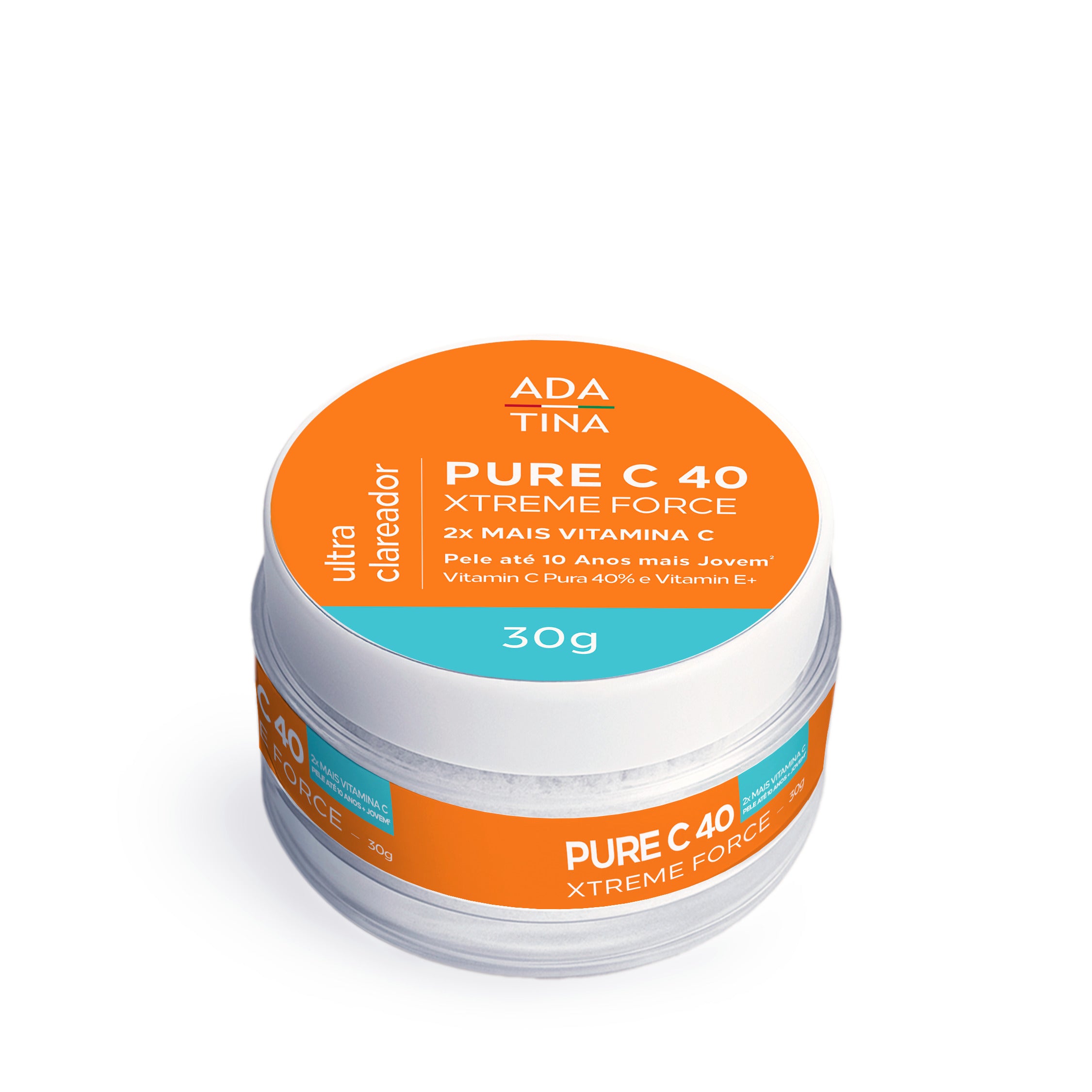 Creme Clareador Anti-Idade Ada Tina Pure C 40 Xtreme 30g