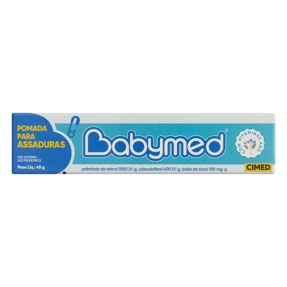 Pomada para Assadura Babymed Menino Azul 45g
