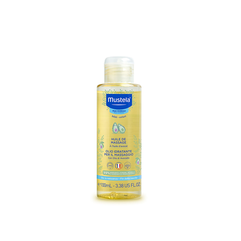 Óleo de Massagem Mustela Infantil Hidratante Calmante 100ml
