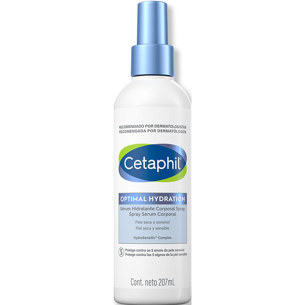 Sérum Corporal Cetaphil Optimal Hydration Hidratante Spray 207ml