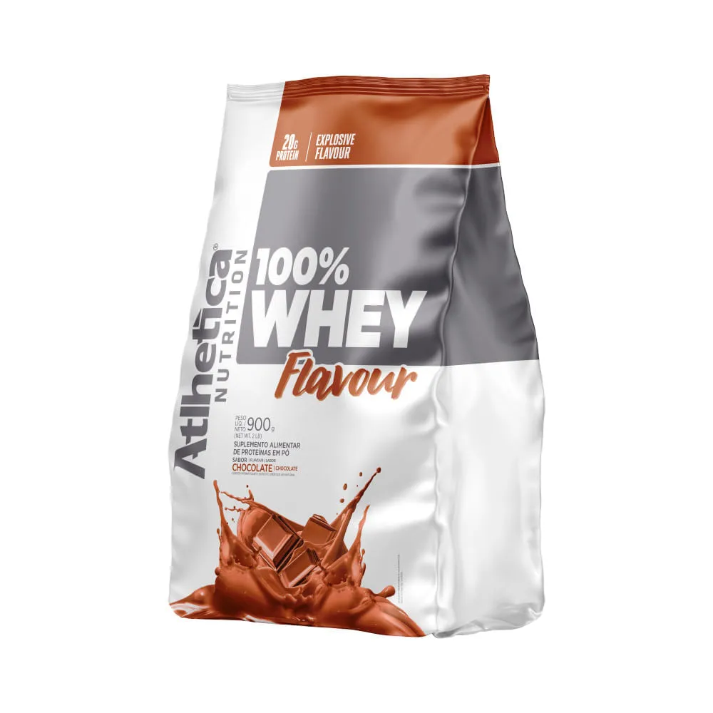 Atlhetica 100% Whey Flavour 900gr Chocolate Refil