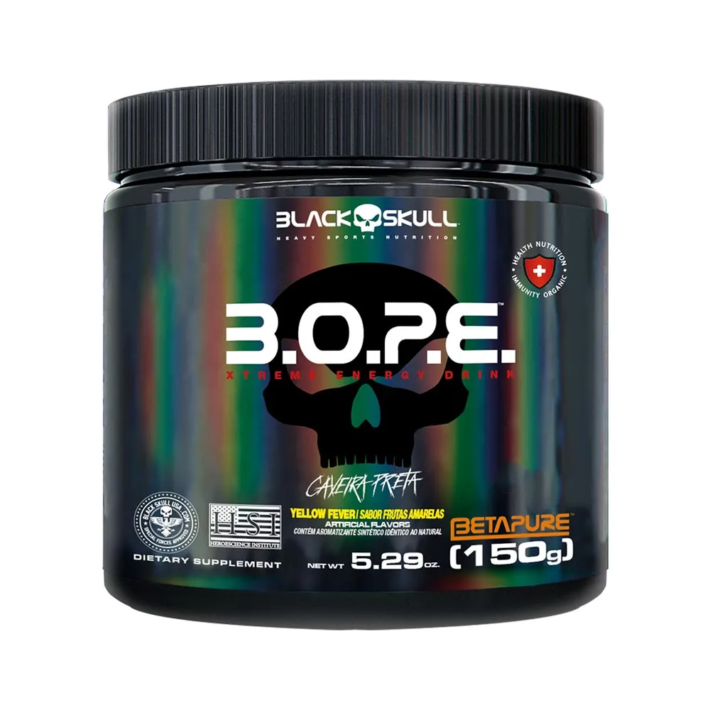 Black Skull Bope 150gr Frutas Amarelas