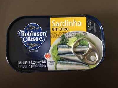 Robinson Crusoe Sardinha com Óleo