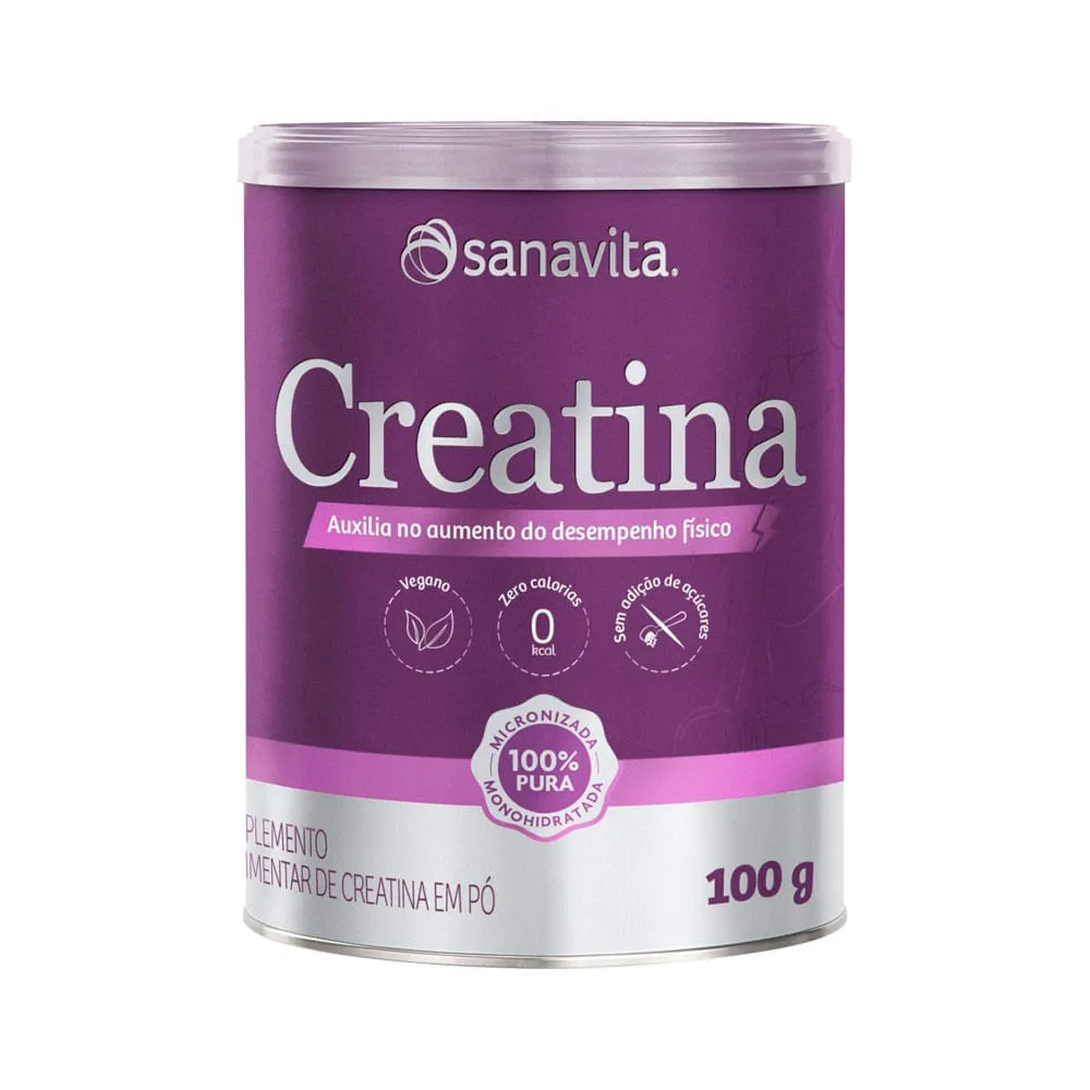 Sanavita Creatina 100% Pura Monohidratada 100g