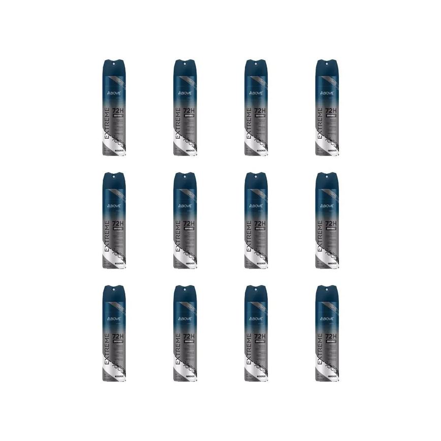 Desodorante Aero Above 150ml Extrem Inv Movem 72h-Kit C/12un