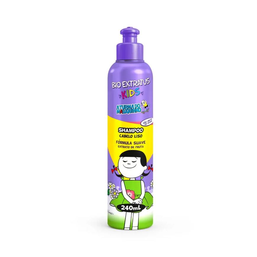 Shampoo Turma Do Maluquinho Cabelo Liso 240ml - Bio Extratus