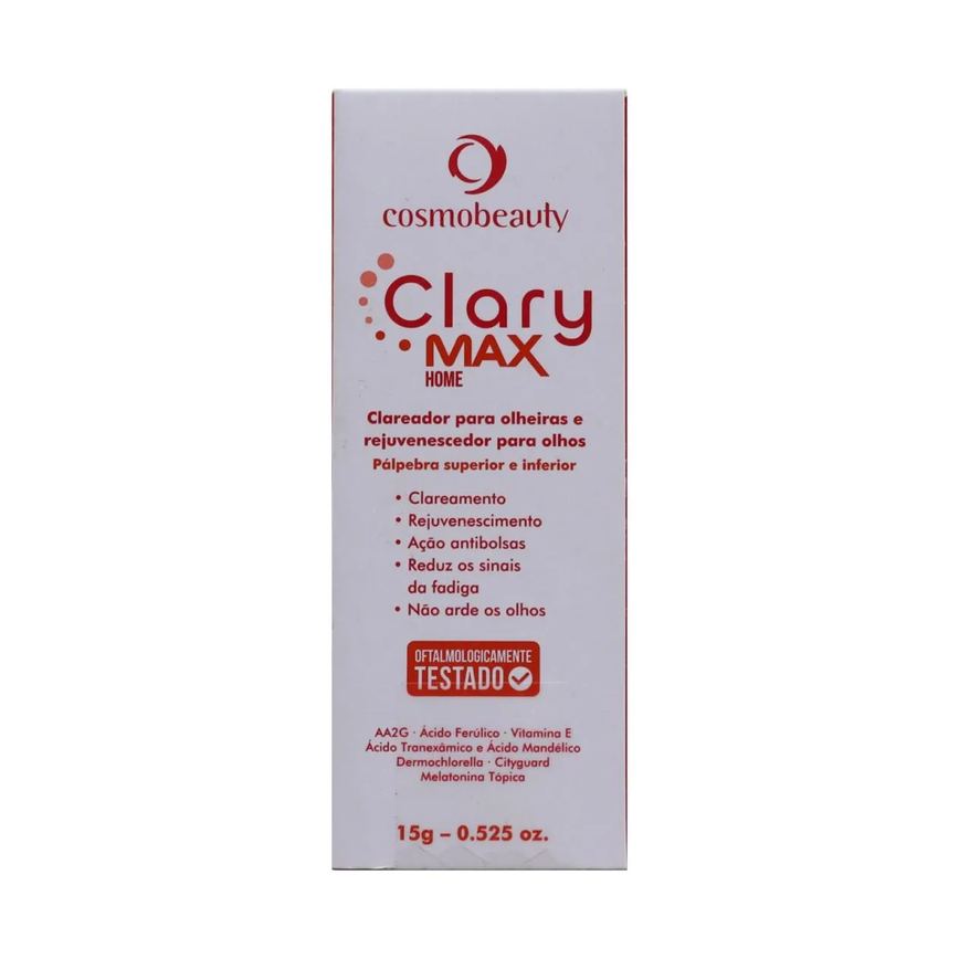 Cosmobeauty Clary Max Clareador Para Olhos Olheiras 15Ml