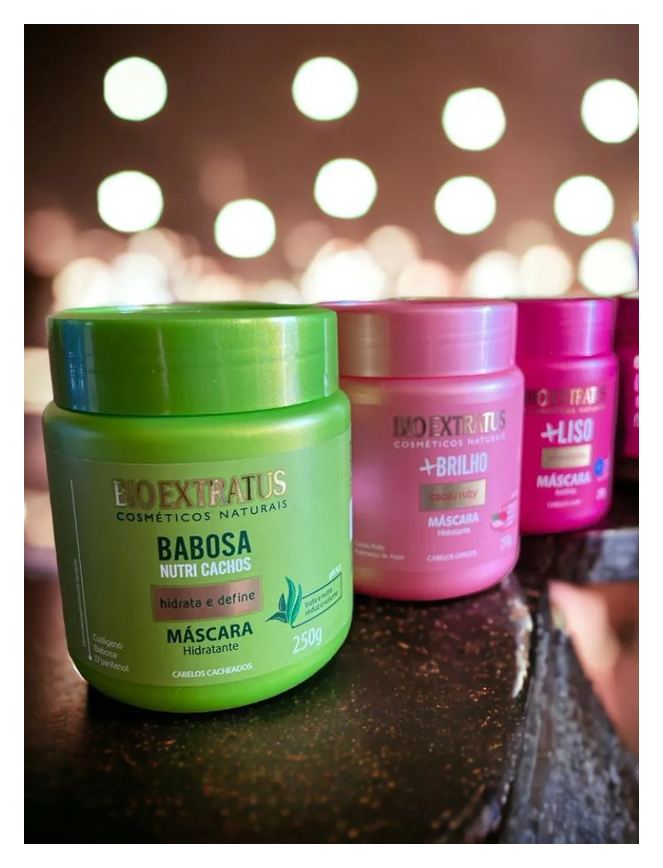 Kit Cronograma Capilar Hidratação Mais Liso + Nutri + Brilho 250Gr