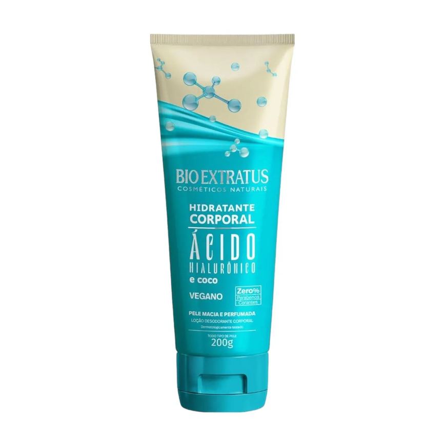 Hidratante Corporal Ácido Hialurônico Bio Extratus 200G