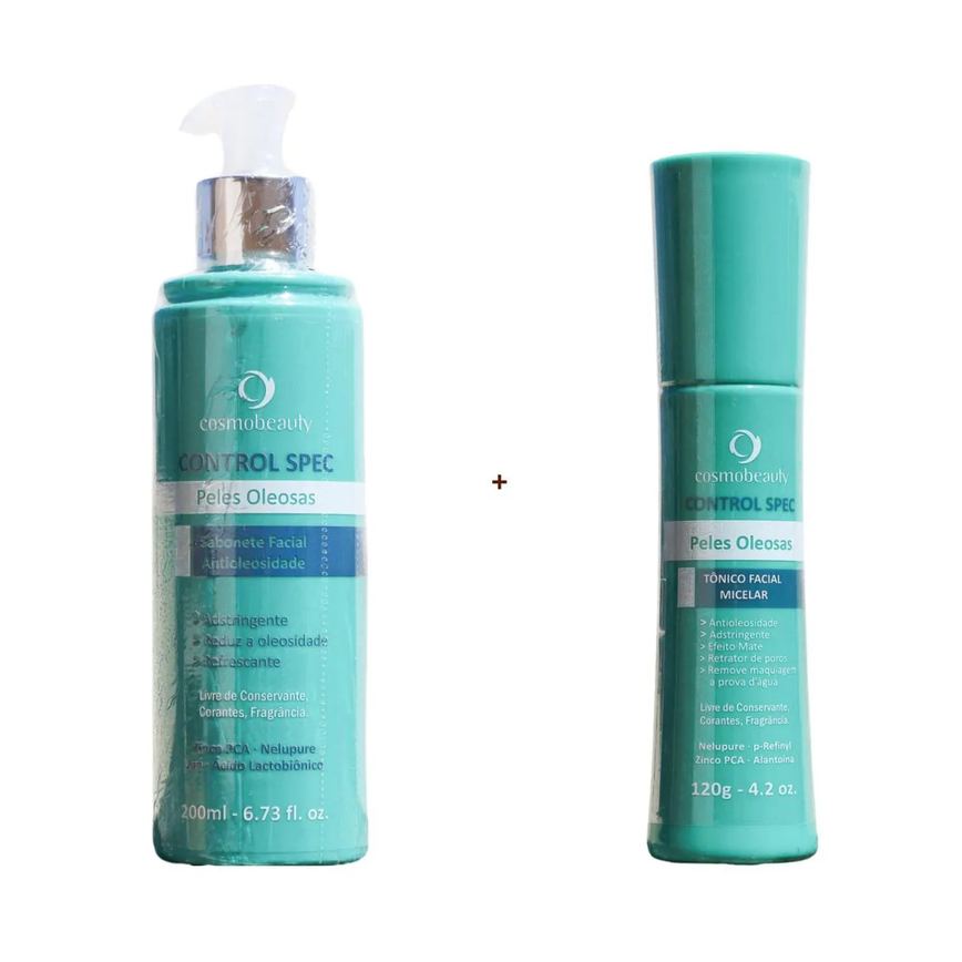 Cosmobeauty Kit Anti Acne Skincare Tonico + Sabonete Control