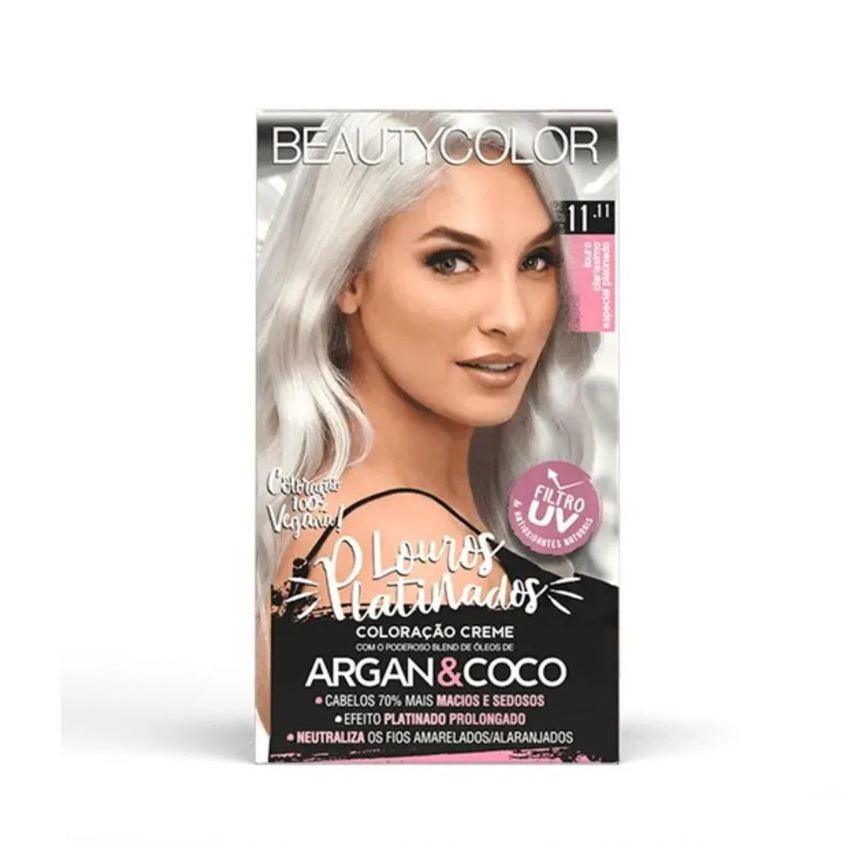 Coloração Kit 11.11 Louro Especial Platinado - Beauty Color