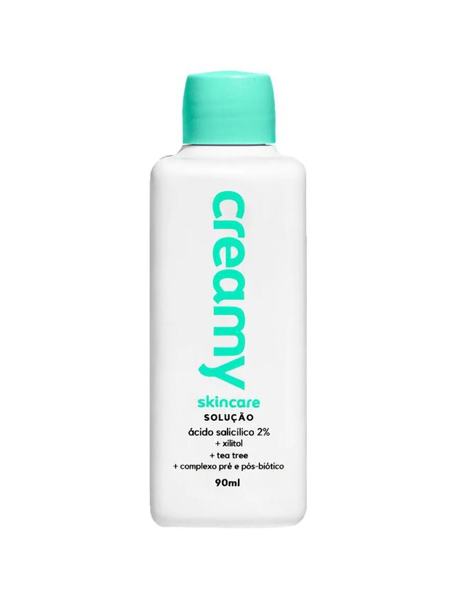 Creamy Ácido Salicílico - Tônico Antiacne Esfoliante 90Ml