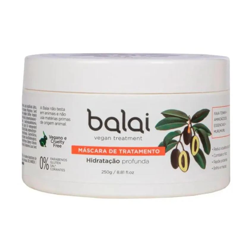 Máscara de Tratamento Balai Hidratação Profunda Fava Tonka 250g