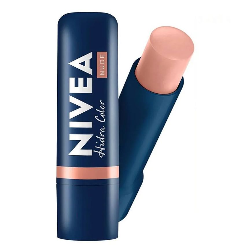 Protetor Labial Nivea Hidra Color Nude 4,8g