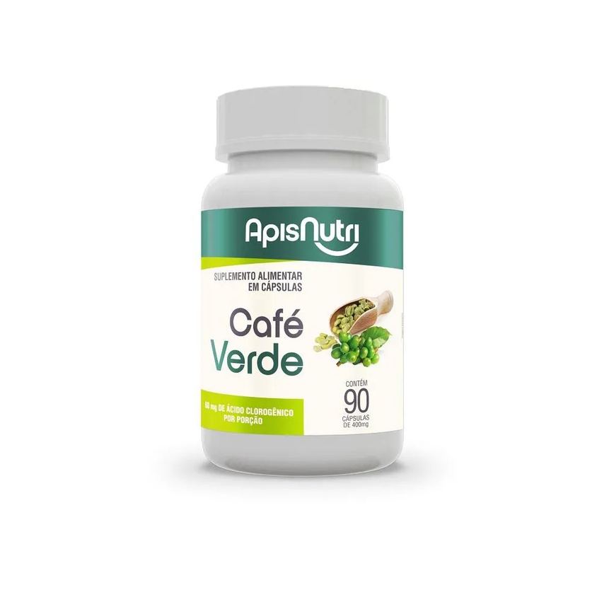 Café Verde - 400Mg (90 cápsulas) - Padrão: Único